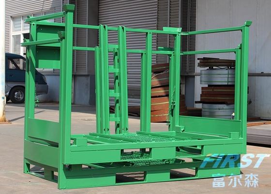 Yeşil Toz Boya 1.5M Derinlik 60 "İstiflenebilir Çelik Paletler
