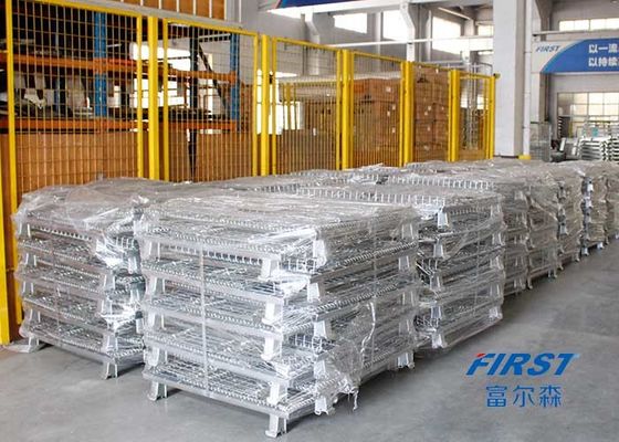 Dört Yüzük 0.31m3 6.3mm Ölçer Hasır Kutu Paleti