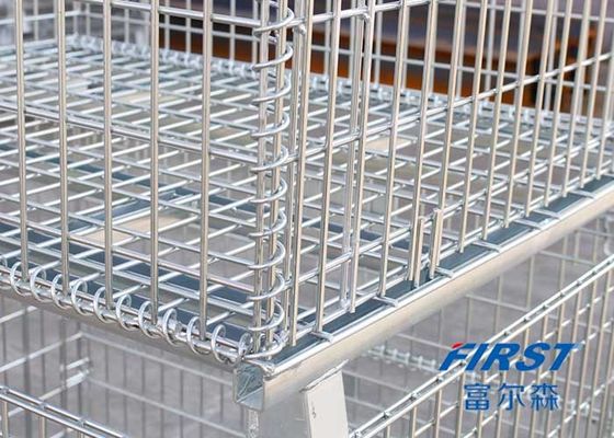 Dört Yüzük 0.31m3 6.3mm Ölçer Hasır Kutu Paleti