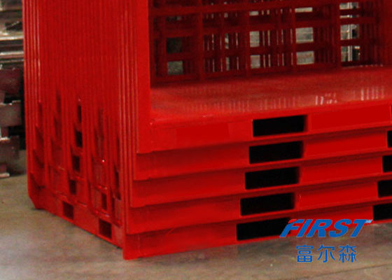 Çinko Kaplama 1250mm Yükseklik Forklift Kılavuzu Çelik Lastik Paleti
