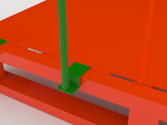 Sıcak Daldırma Galvanizli 1800mm Yükseklik İstiflenebilir Çelik Raflar