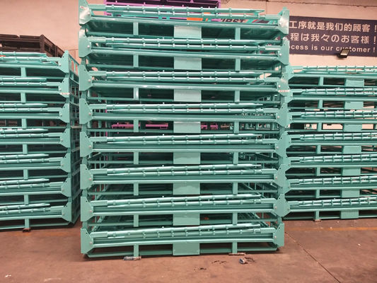 Çatal Erişim 50 * 100mm Hasır 6.0mm Tel Metal Palet Kafesleri