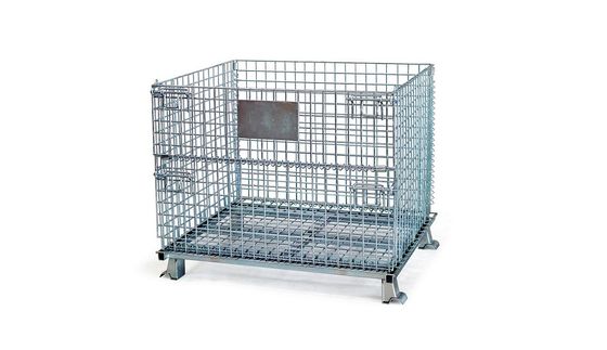 Çinko Kaplama Depo Deposu 50x50mm Çelik Q235 Hasır Kafes