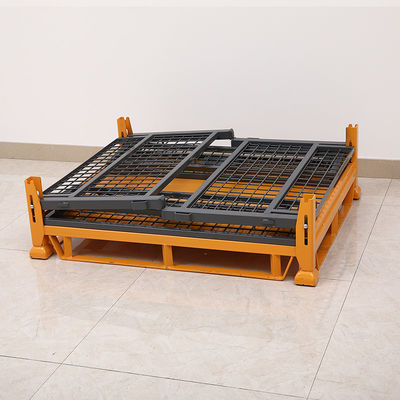 Katlanabilir 2T Elektro Çinko Kaplama Katlanabilir Metal Kafes
