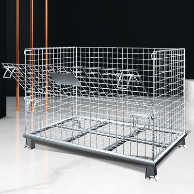 Depo 1200mm Yükseklik 6.0mm Metal Hasır Konteyner