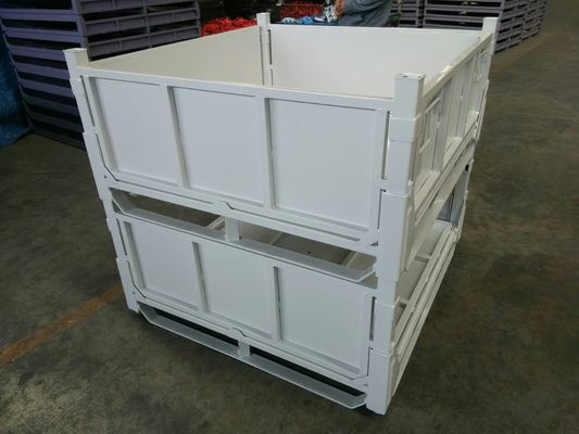 Toz Boya 1500kg Kapasiteli 2mm Çelik Palet Kafesleri